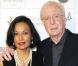 Michael Caine et sa femme Shakira, à l'occasion des 12e British Independent Film Awards, qui se sont tenus au Brewery de Chiswell Street, à Londres, le 6 décembre 2009.