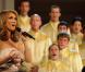 Céline Dion à la grande parade de Noël de Disney World en Floride le 7/12/09