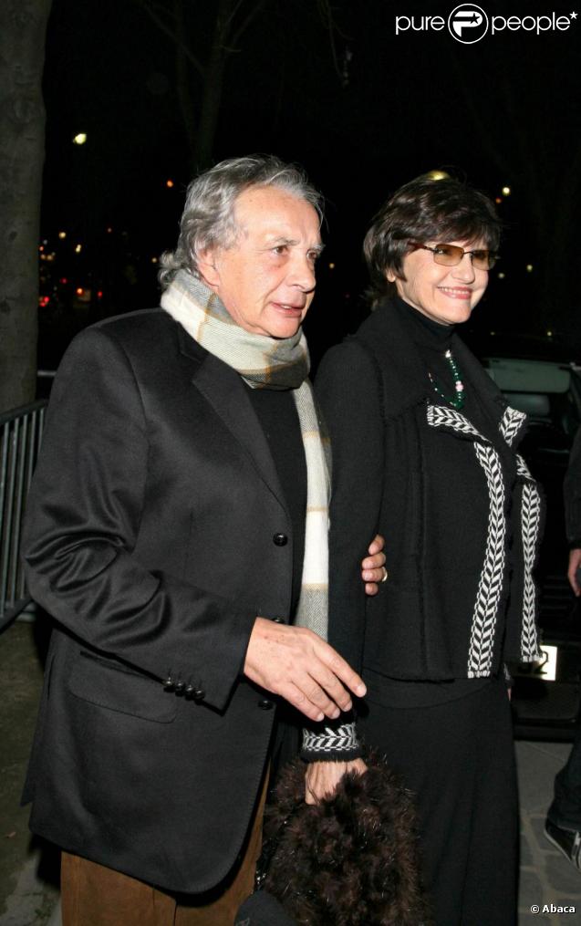 Michel Sardou et Anne-Marie Perier