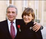 Michel Sardou et son épouse Anne-Marie Perier 