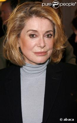 Catherine Deneuve à la soirée d'ouverture de la boutique YSL