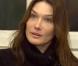Carla Bruni en sortie de nuit avec le Samu social, le 9 novembre 2009.