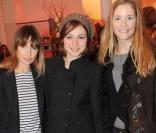 Axelle Lafont, Emilie Dequenne et Natacha Régnier à la soirée Comptoir des Cotonniers le 10/12/09 à Paris
