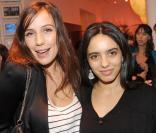 Zoé Félix et Hafsia Herzi à la soirée Comptoir des Cotonniers le 10/12/09 à Paris
