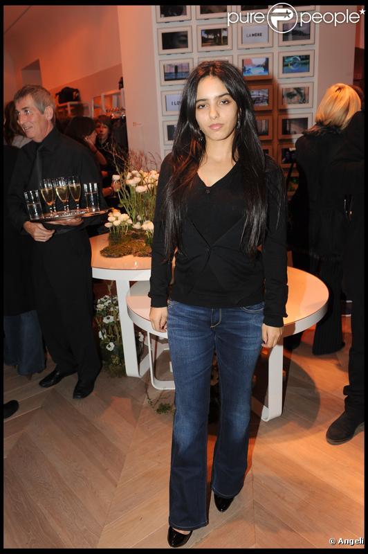 Hafsia Herzi à la soirée Comptoir des Cotonniers le 10/12/09 à Paris