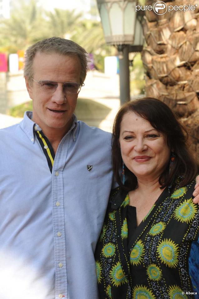 Christophe Lambert et Josiane Balasko lors du 6e Festival international du Film de Dubaï, le 14 décembre 2009.