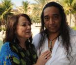 Josiane Balasko et George Aguilar lors du 6e Festival international du Film de Dubaï, le 14 décembre 2009.