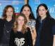 Jean-Pierre Martins, Sylvie Testud, Eleonore Faucher, Amira Casar et Zoé Duthion à Paris pour la première du film Gamines