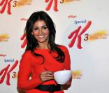 Monica Cruz fait la promotion des céréales Special K à Madrid le 12 décembre 2009