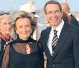 Bernadette Chirac et Jeff Koons