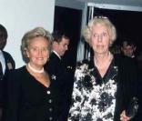 Bernadette Chirac et Claude Pompidou