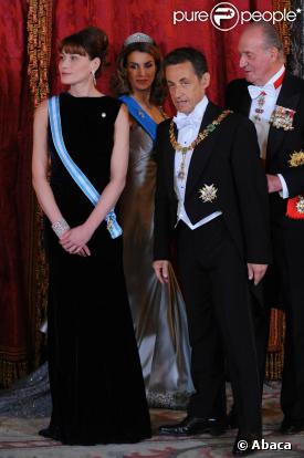 Carla Bruni et Nicolas Sarkozy 