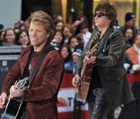 Jon Bon Jovi et Richie Sambora en concert à New-York en novembre 2009 