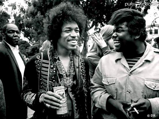 Jimi Hendrix et Buddy Miles