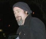 Brad Pitt à la sortie d\'un dîner bien arrosé au Mexico City de Los Feliz, en décembre 2009.