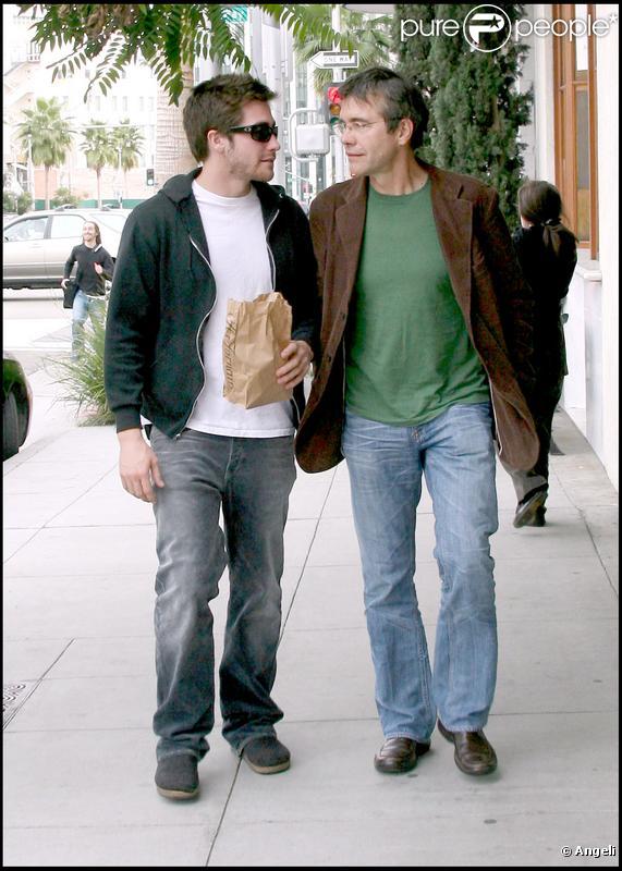 Jake Gyllenhaal et son père Stephen 