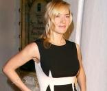 En robe noire et blanche, Kate Winslet est superbe !<br />