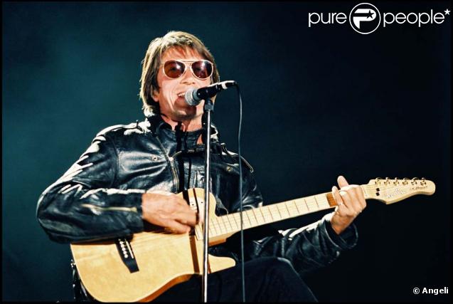 Jacques Dutronc lors de sa dernière tournée en 1993.