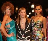 Jessica, Christophe et Cindy au Cannes Shopping Festival 2010. 7 janvier 2010