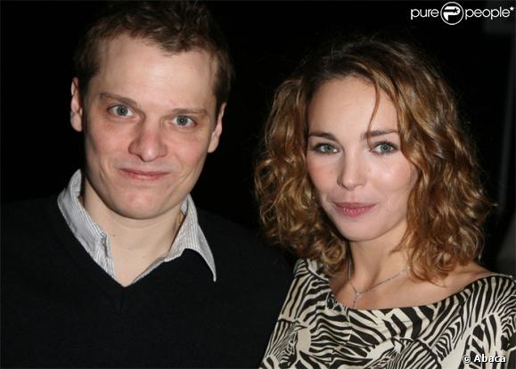 Claire Keim et Bénabar étaient en forme au défilé Paul and Joe