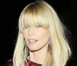 Le top model Claudia Schiffer