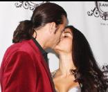 Lorenzo Lamas et sa nouvelle petite amie à Los Angeles le 14 janvier 2010 