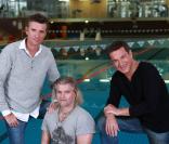 Philippe Lucas, Denis Brogniart et Benjamin Castaldi 