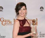 Julianna Margulies, récompensée pour The Good Wife, lors de la 67e cérémonie des Golden Globes le 17 janvier 2010