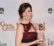 Julianna Margulies, récompensée pour The Good Wife, lors de la 67e cérémonie des Golden Globes le 17 janvier 2010