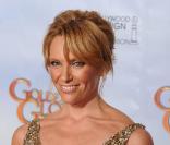 Toni Collette, récompensée pour la série comico-dramatique The United States of Tara, lors de la 67e cérémonie des Golden Globes le 17 janvier 2010