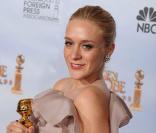 Chloë Sevigny, meilleure actrice dans un second rôle pour Big Love, lors de la 67e cérémonie des Golden Globes le 17 janvier 2010