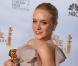 Chloë Sevigny, meilleure actrice dans un second rôle pour Big Love, lors de la 67e cérémonie des Golden Globes le 17 janvier 2010