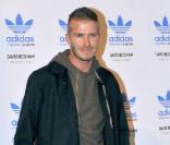 David Beckham à Milan, le 18 janvier 2010