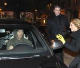 David Beckham à Milan, le 18 janvier 2010