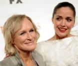 Glenn Close et Rose Byrne lors de la soirée promo de la troisième saison de Damages ainsi que la sortie du DVD de la deuxième saison à New York le 19 janvier 2010
