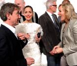Ted Danson, Glenn Close, Martin Short, Rose Byrne et Tate Donovan lors de la soirée promo de la troisième saison de Damages ainsi que la sortie du DVD de la deuxième saison à New York le 19 janvier 2010