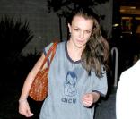 Britney Spears sort de la gym, le 21 janvier 2010. Studio City, Los Angeles