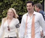 LeAnn Rimes et Eddie Cibrian sur le tournage des Experts : Miami. Janvier 2010