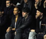 Sonia Rolland et Jalil Lespert au défilé Dior à Paris