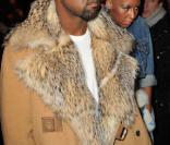 Kanye West et Amber Rose au défilé Dior à Paris