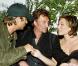 David, Johnny Hallyday et Laura Smet
