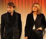 Stanislas Merhar et Valérie Benguigui à l'occasion de l'ouverture du 17e festival Fantastic'Arts, à Gerardmer, le 27 janvier 2010.