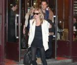Kate Moss et Jamie Hince à Parisl le 28 janvier 2010