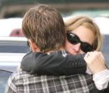 Julia Roberts et son mari Danny Moder à l'aéroport de Los Angeles