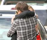 Julia Roberts et son mari Danny Moder à l'aéroport de Los Angeles