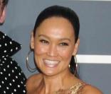 Tia Carrere et Quentin Tarantino aux Grammy Awards à Los Angeles, le 31 janvier 2010