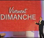 Michel Drucker à l'enregistrement de VIVEMENT DIMANCHE (3 février 2010)