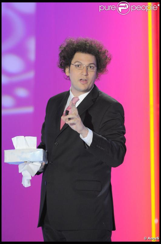Eric Antoine à l'enregistrement de VIVEMENT DIMANCHE (3 février 2010)