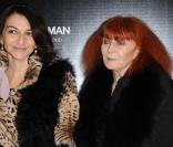 Sonia et Nathalie Rykiel à la première du film A Single Man, sur les Champs Elysées, à Paris. 9/02/2010