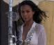 La belle Zoe Saldana en shooting maillots sur une plage de Los Cabos, au Mexique, le 25 janvier 2010.